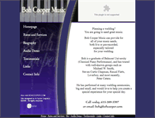 Tablet Screenshot of bohcoopermusic.com